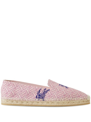 

EKD monogram-print espadrilles, Burberry EKD monogram-print espadrilles