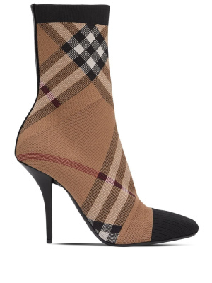 

Vintage Check sock boots, Burberry Vintage Check sock boots