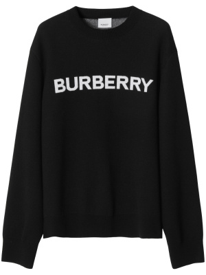 

Intarsia-knit logo jumper, Burberry Intarsia-knit logo jumper