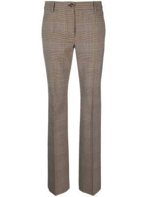 

Checked straight-leg trousers, Moschino Checked straight-leg trousers