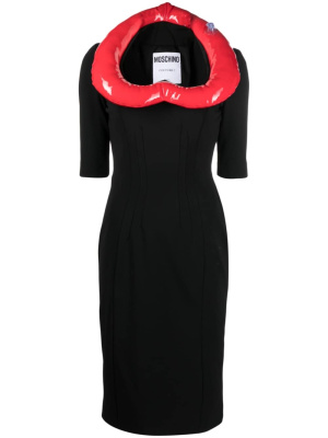 

Heart-appliqué dress, Moschino Heart-appliqué dress