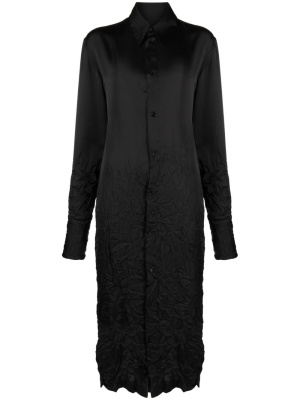 

Button-down satin midi dress, MM6 Maison Margiela Button-down satin midi dress