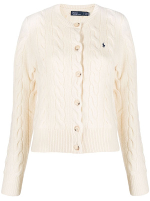 

Polo Pony cable-knit cardigan, Polo Ralph Lauren Polo Pony cable-knit cardigan