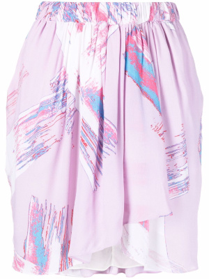 

High waisted draped mini skirt, IRO High waisted draped mini skirt