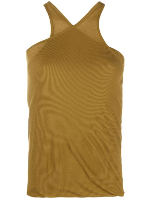 

Ribbed-knit layered top, Rick Owens Ribbed-knit layered top