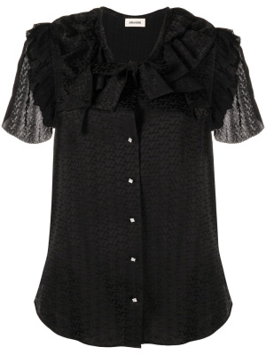 

Short-sleeve button-fastening blouse, Zadig&Voltaire Short-sleeve button-fastening blouse