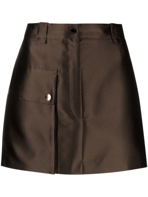 

Satin cargo miniskirt, SANDRO Satin cargo miniskirt