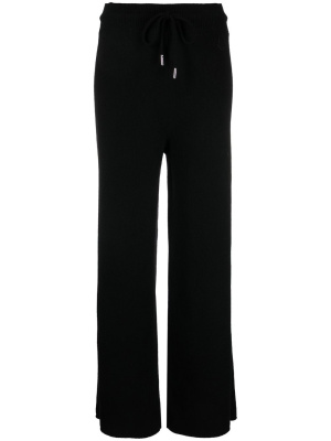 

Knitted wide-leg drawstring trousers, Moncler Knitted wide-leg drawstring trousers