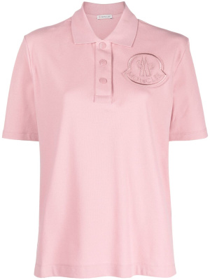 

Embroidered-logo cotton polo shirt, Moncler Embroidered-logo cotton polo shirt