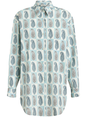 

Paisley-print shirt, ETRO Paisley-print shirt