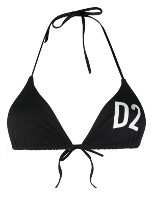 

Technicolour triangle bikini top, Dsquared2 Technicolour triangle bikini top