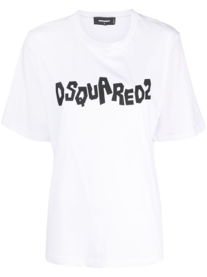 

Logo-print cotton T-shirt, Dsquared2 Logo-print cotton T-shirt