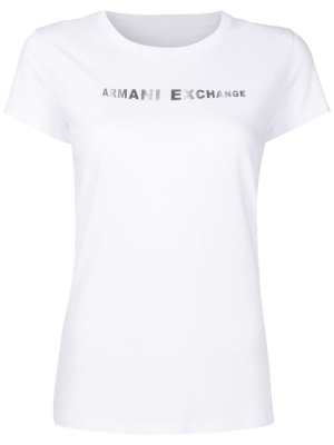 

Logo-print cotton T-shirt, Armani Exchange Logo-print cotton T-shirt