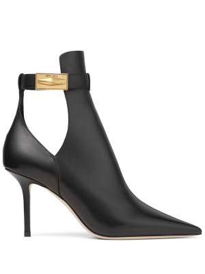 

Nell 85mm pointed-toe ankle boots, Jimmy Choo Nell 85mm pointed-toe ankle boots