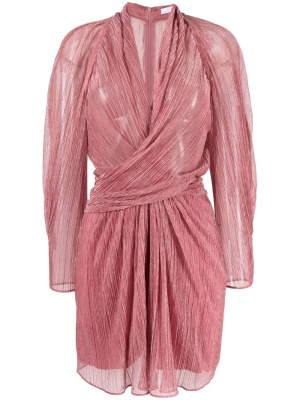 

Metallic-threading short dress, IRO Metallic-threading short dress