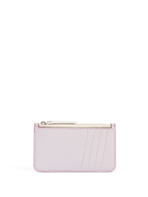 

Four-stitch logo leather wallet, Maison Margiela Four-stitch logo leather wallet