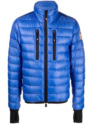 

Logo-patch zip-up padded jacket, Moncler Grenoble Logo-patch zip-up padded jacket