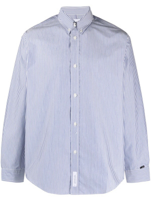 

Stripe-print long-sleeve shirt, WTAPS Stripe-print long-sleeve shirt