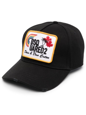 

Logo-patch detail baseball cap, Dsquared2 Logo-patch detail baseball cap