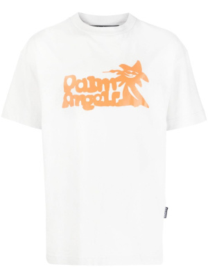 

Enzo logo-print T-shirt, Palm Angels Enzo logo-print T-shirt
