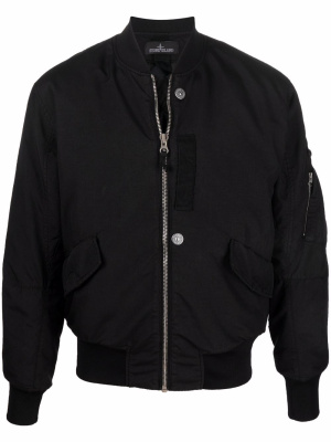 

Quilted-lining bomber jacket, Stone Island Shadow Project Quilted-lining bomber jacket