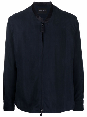 

Zip-up silk bomber jacket, Giorgio Armani Zip-up silk bomber jacket