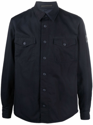 

Long-sleeved shirt jacket, Giorgio Armani Long-sleeved shirt jacket