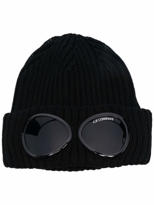 

Logo-print knitted beanie, C.P. Company Logo-print knitted beanie
