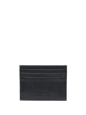 

Debossed-leather leather cardholder, Polo Ralph Lauren Debossed-leather leather cardholder