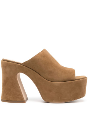 

Bobi 120mm platform-sole mules, Coach Bobi 120mm platform-sole mules