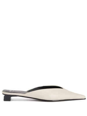 

Pointed leather mules, AMI Paris Pointed leather mules
