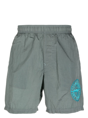 

Compass-motif swim shorts, Stone Island Compass-motif swim shorts