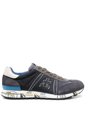 

Lucy panelled low-top sneakers, Premiata Lucy panelled low-top sneakers