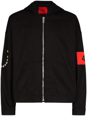 

Armband hooded jacket, 424 Armband hooded jacket