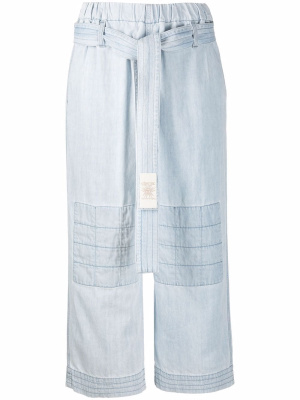 

Belted denim trousers, Stella McCartney Belted denim trousers