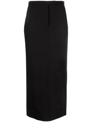 

Logo-embroidered pencil skirt, Alexander Wang Logo-embroidered pencil skirt