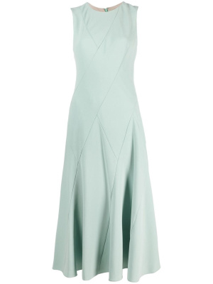 

Round-neck sleeveless midi dress, Theory Round-neck sleeveless midi dress