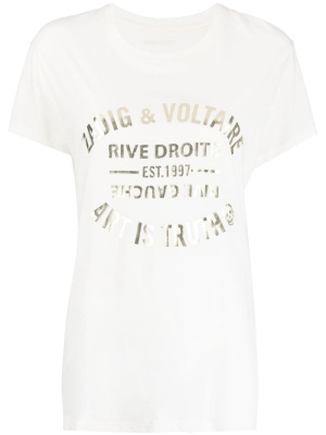 

Walk foil-print T-shirt, Zadig&Voltaire Walk foil-print T-shirt