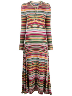 

Striped long-sleeve dress, Polo Ralph Lauren Striped long-sleeve dress