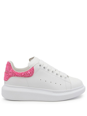 

Oversized leather sneakers, Alexander McQueen Oversized leather sneakers