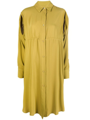 

Slit-sleeved shirt dress, MM6 Maison Margiela Slit-sleeved shirt dress