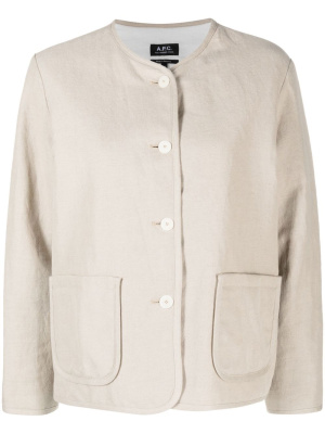 

Single-breasted lightweight jacket, A.P.C. Single-breasted lightweight jacket