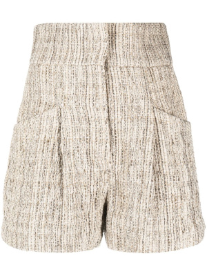 

Lormi concealed-fastening tweed shorts, IRO Lormi concealed-fastening tweed shorts