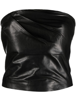 

Davea leather cropped top, IRO Davea leather cropped top
