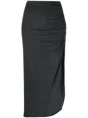 

Tupi draped midi skirt, IRO Tupi draped midi skirt