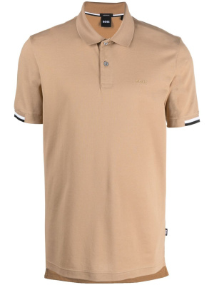 

Stripe-trimmed polo shirt, BOSS Stripe-trimmed polo shirt