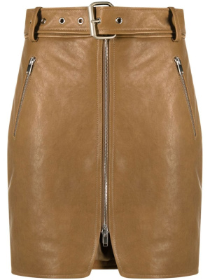 

The Luana leather skirt, KHAITE The Luana leather skirt