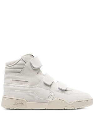 

Logo-patch hi-top sneakers, ISABEL MARANT Logo-patch hi-top sneakers