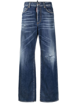 

High waist wide-leg jeans, Dsquared2 High waist wide-leg jeans