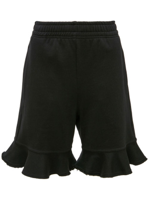 

Ruffled organic-cotton shorts, JW Anderson Ruffled organic-cotton shorts